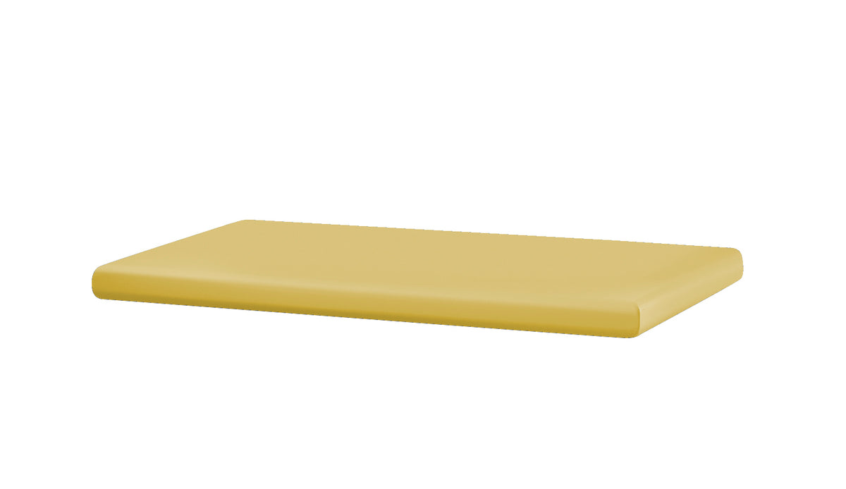 mensola bagno giallo
