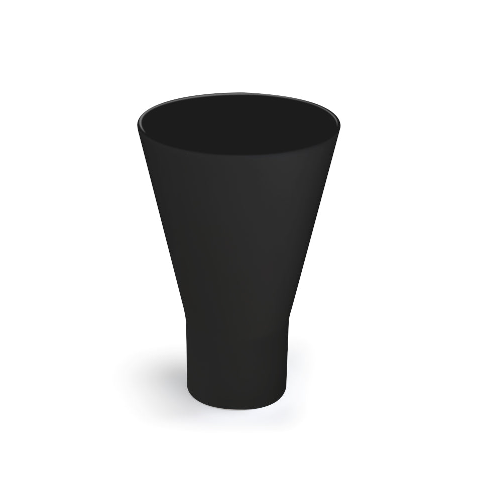 lavabo Torcione nero opaco 