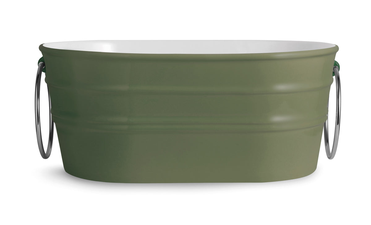 Lavabo Ovale Appoggio/Sospeso cm 60x40 Tinozza