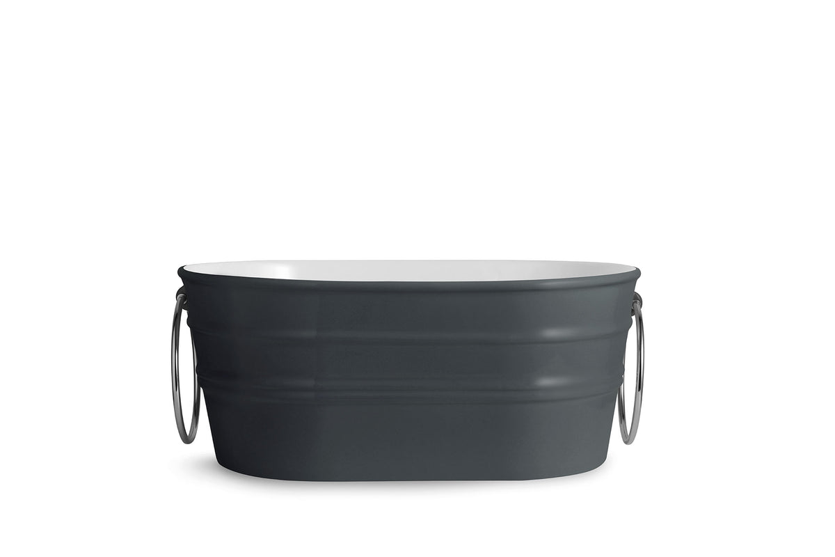 Lavabo Ovale Appoggio/Sospeso cm 60x40 Tinozza