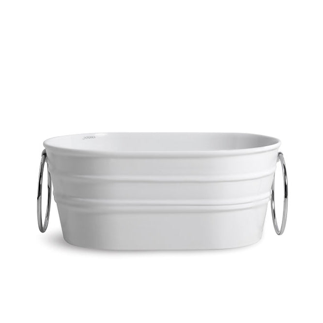 Lavabo Ovale Appoggio/Sospeso cm 60x40 Tinozza