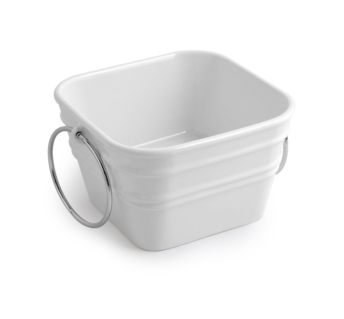 Lavabo Quadrato Appoggio/Sospeso cm 40 Bacile Cubo