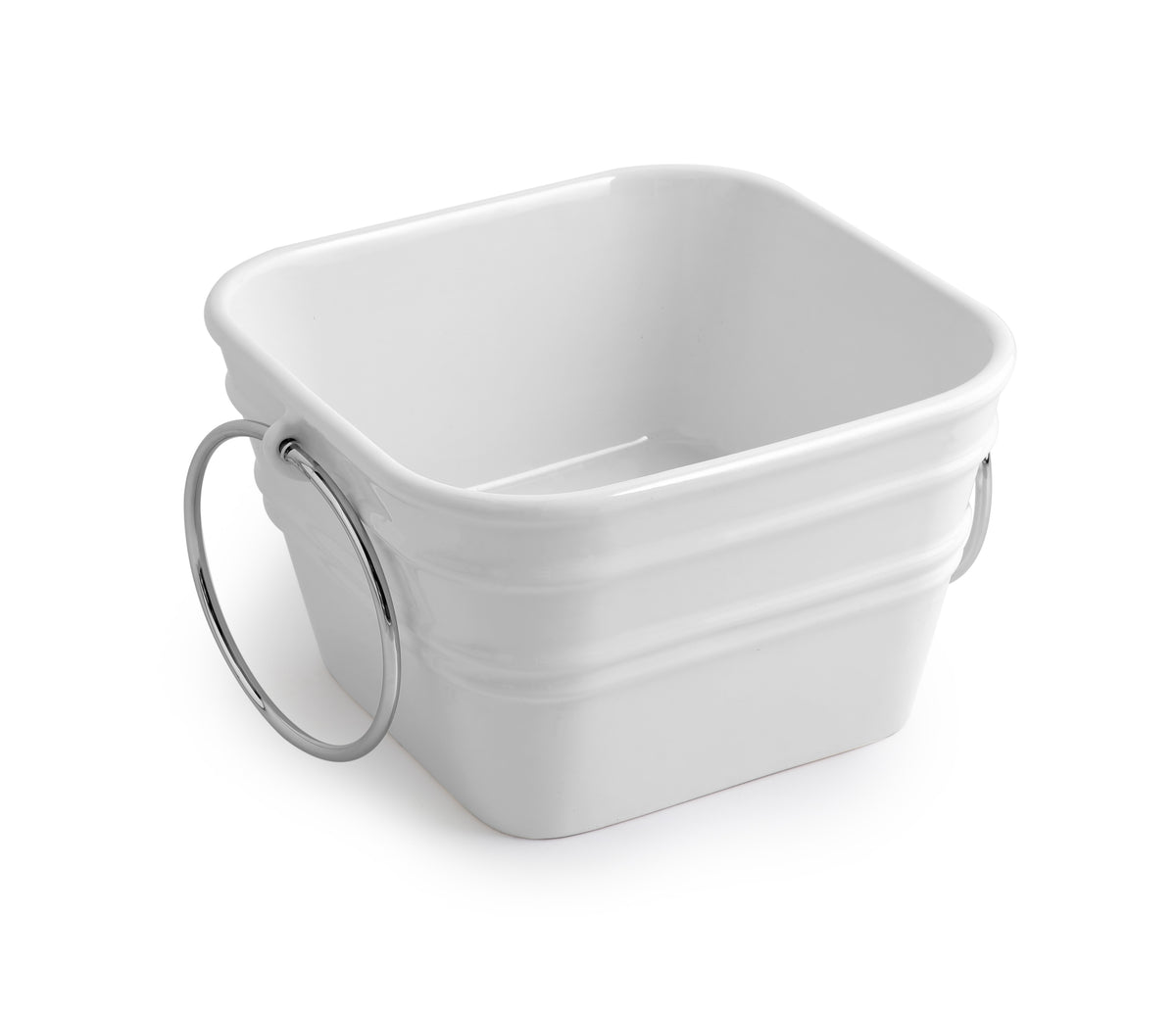 Lavabo Quadrato Appoggio/Sospeso cm 40 Bacile Cubo