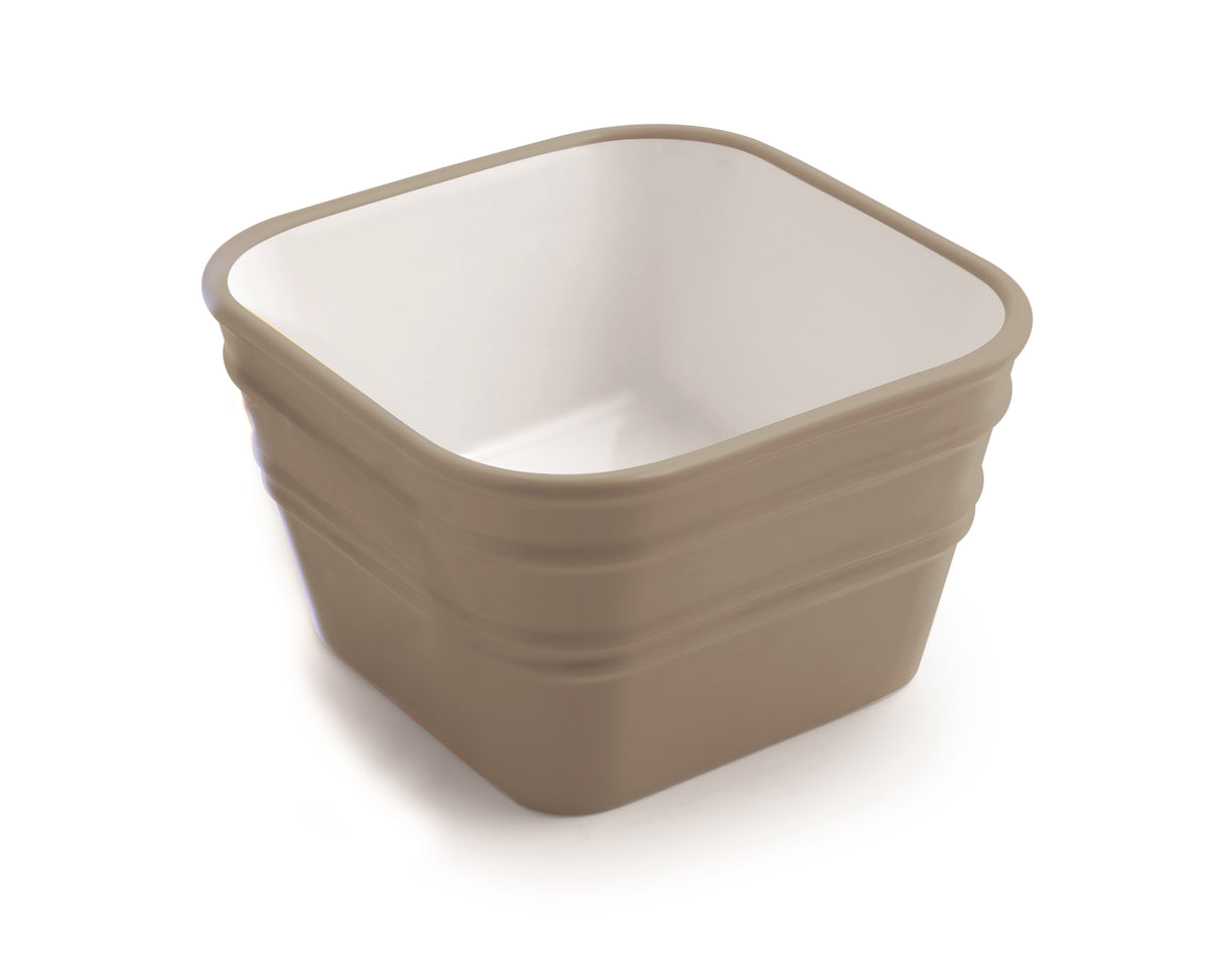 Lavabo Quadrato Appoggio/Sospeso cm 40 Bacile Cubo