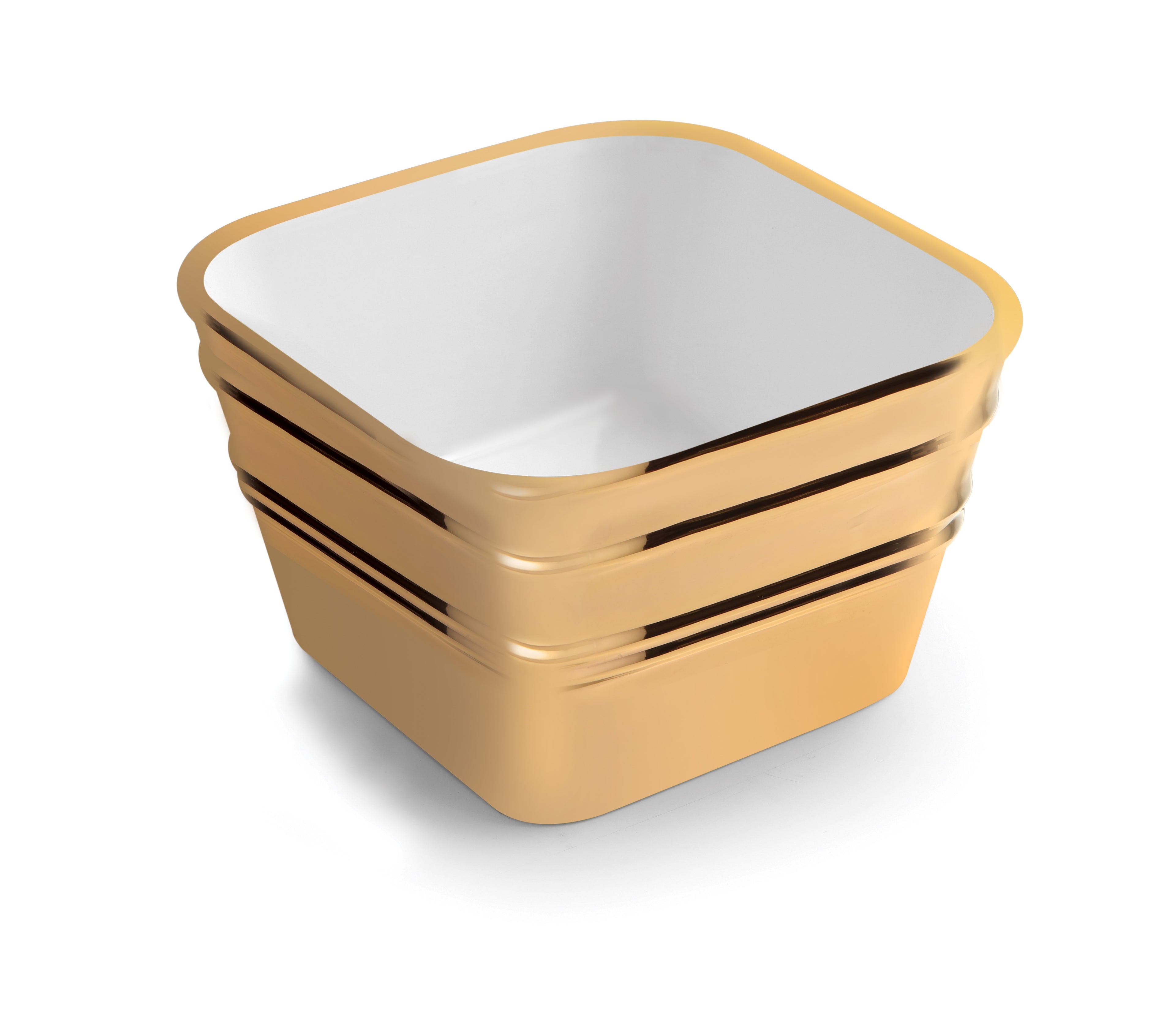 Lavabo Quadrato Appoggio/Sospeso cm 40 Bacile Cubo