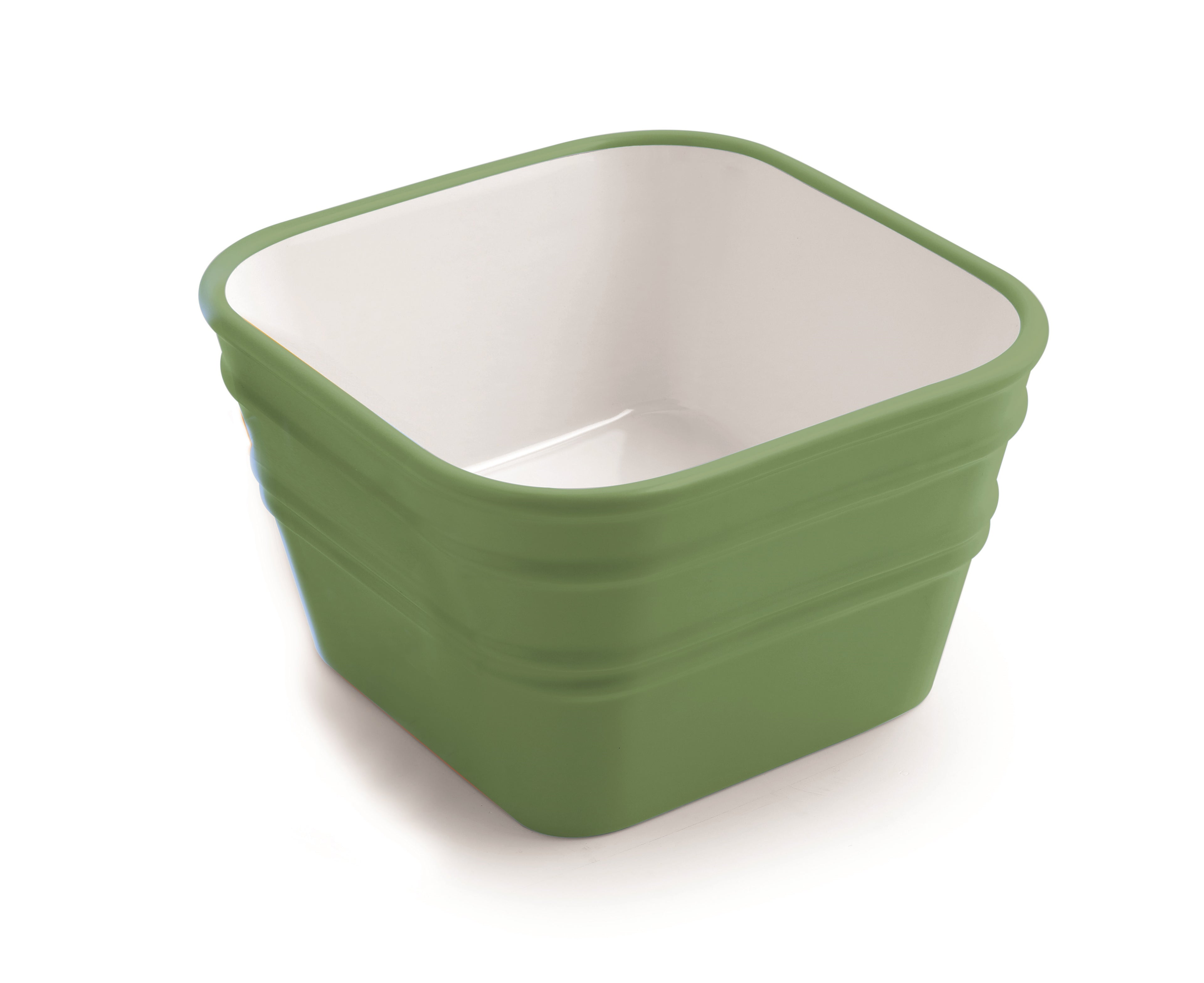 Lavabo Quadrato Appoggio/Sospeso cm 40 Bacile Cubo