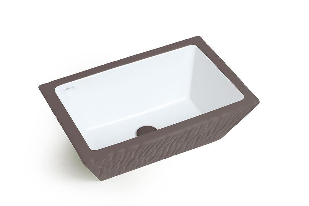 Lavabo Appoggio cm 60x40 Pietra
