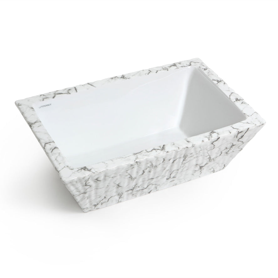 Lavabo Appoggio cm 60x40 Pietra