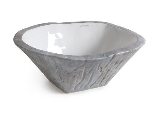 Lavabo Appoggio cm 54x46 Terra