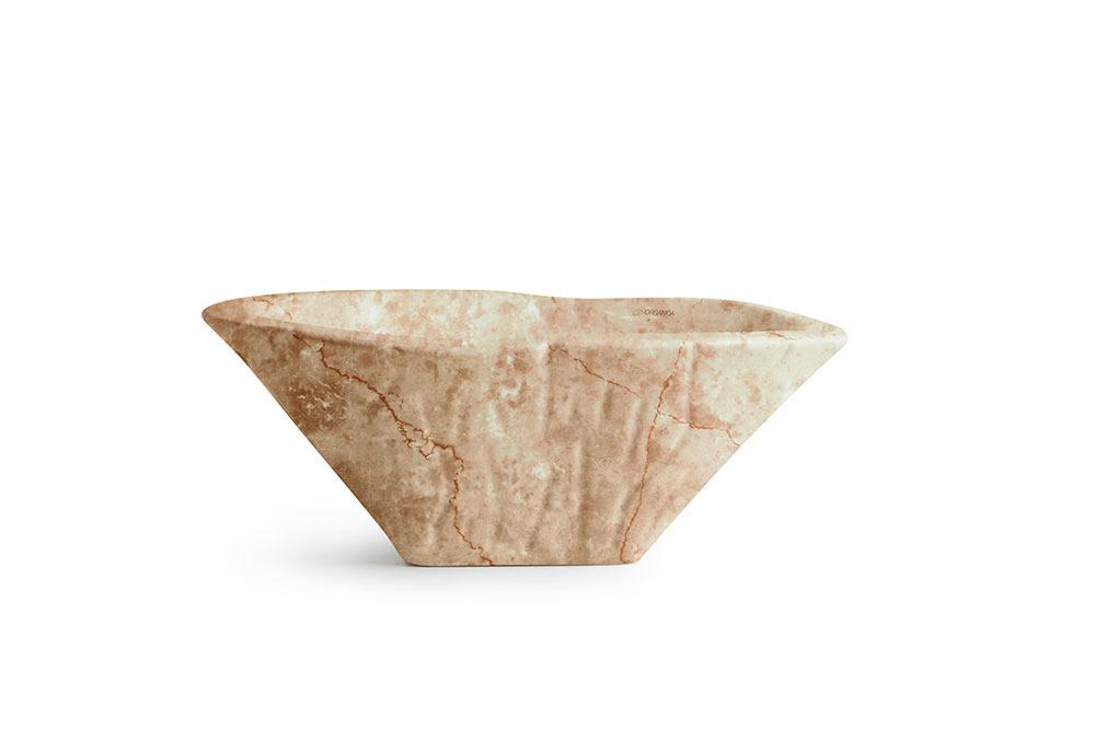 Lavabo Appoggio cm 54x46 Terra