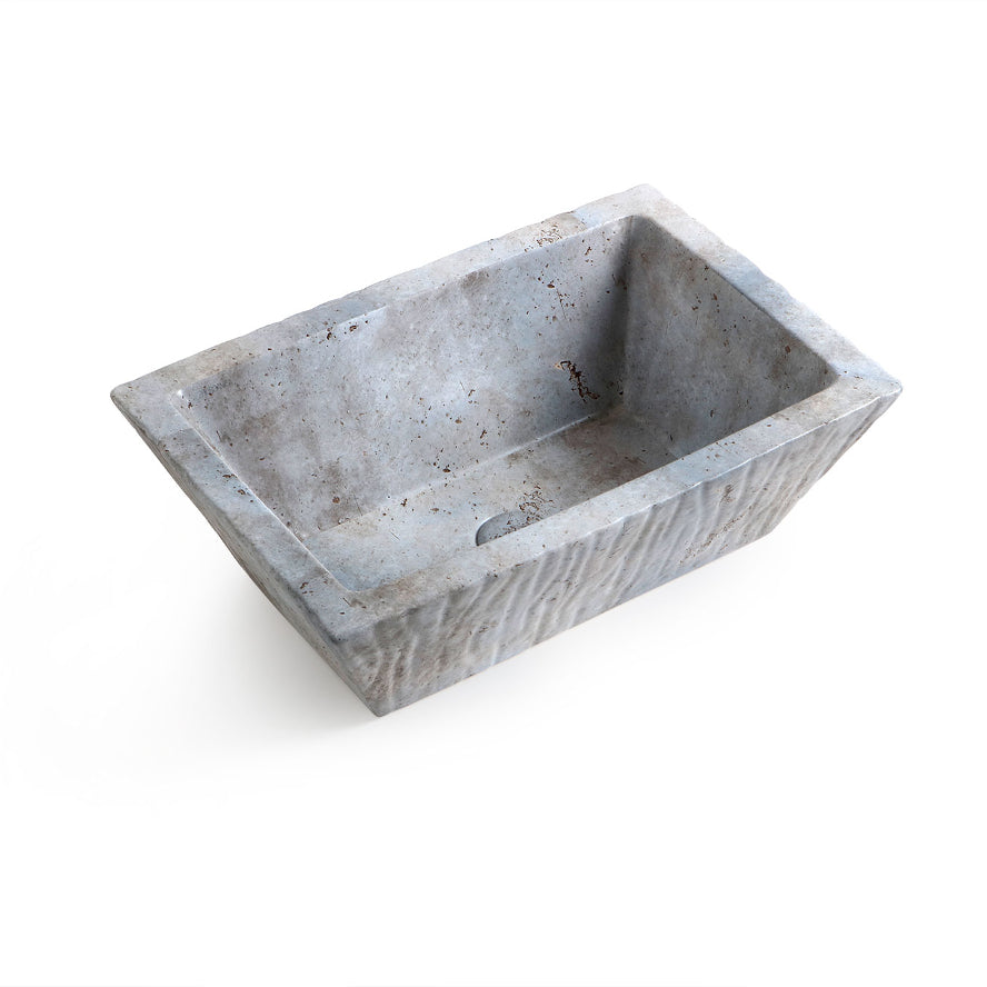 Lavabo Appoggio cm 60x40 Pietra