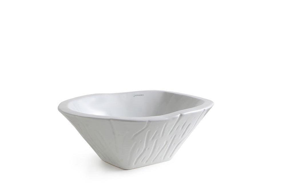 Lavabo Appoggio cm 54x46 Terra