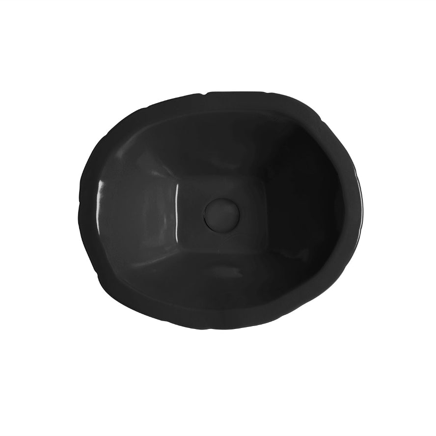 Lavabo Appoggio cm 54x46 Terra