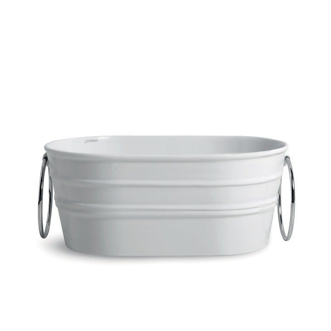 Lavabo Ovale Appoggio/Sospeso cm 60x40 Tinozza