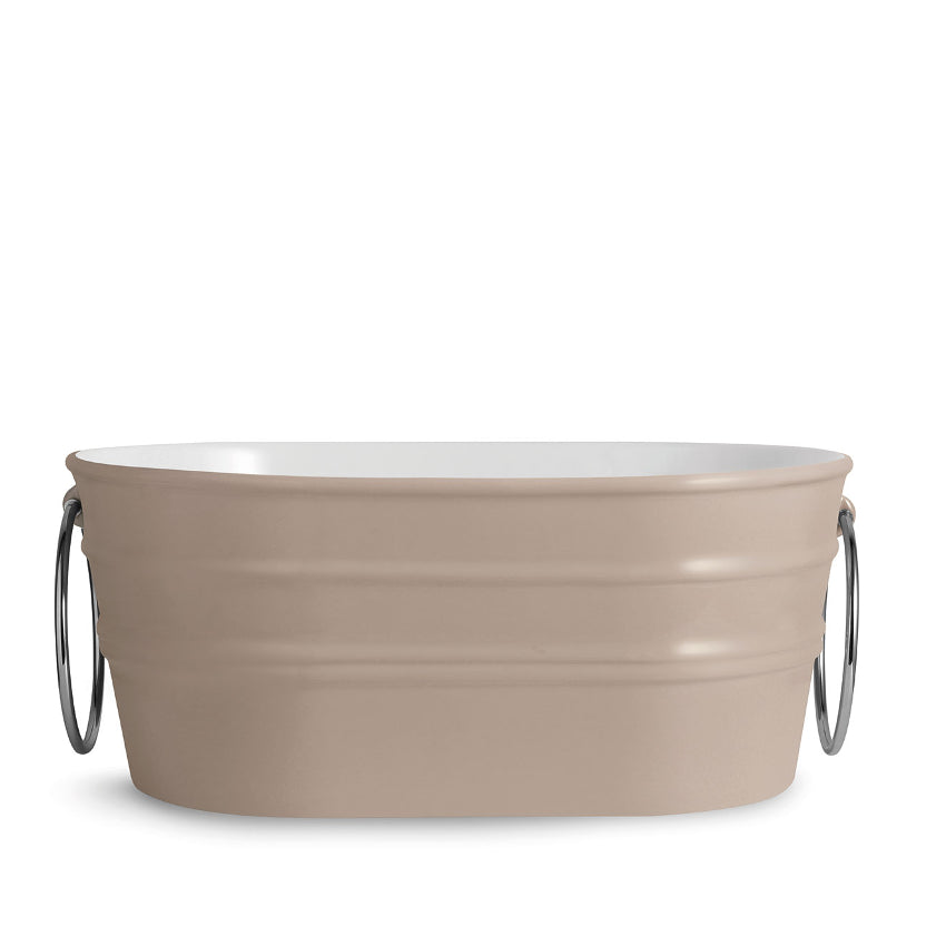 Lavabo Ovale Appoggio/Sospeso cm 60x40 Tinozza