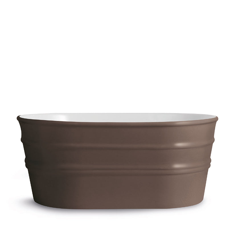 Lavabo Ovale Appoggio/Sospeso cm 60x40 Tinozza