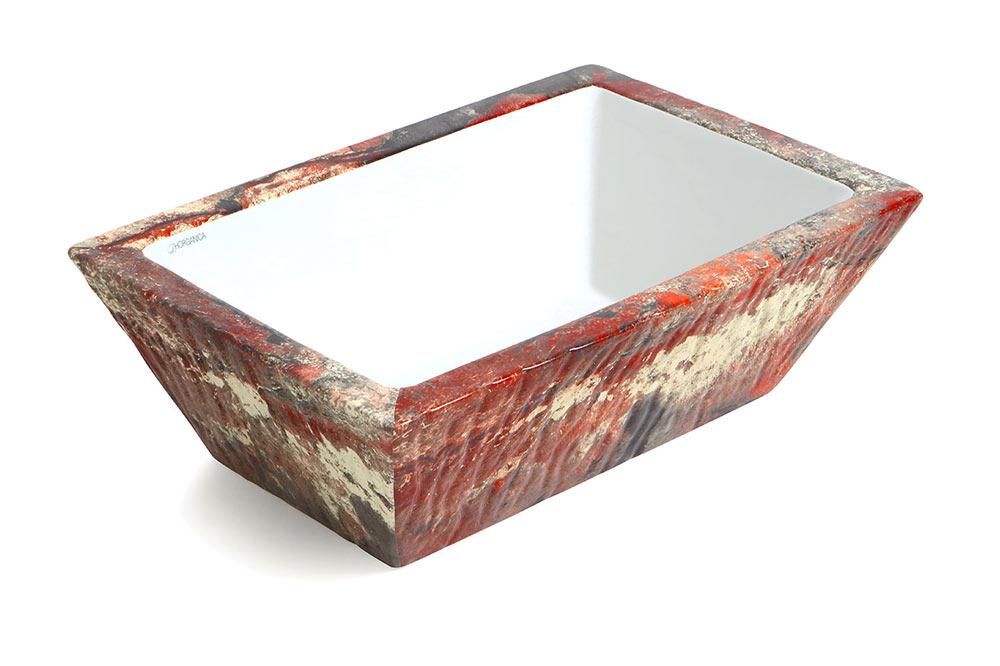 Lavabo Appoggio cm 60x40 Pietra