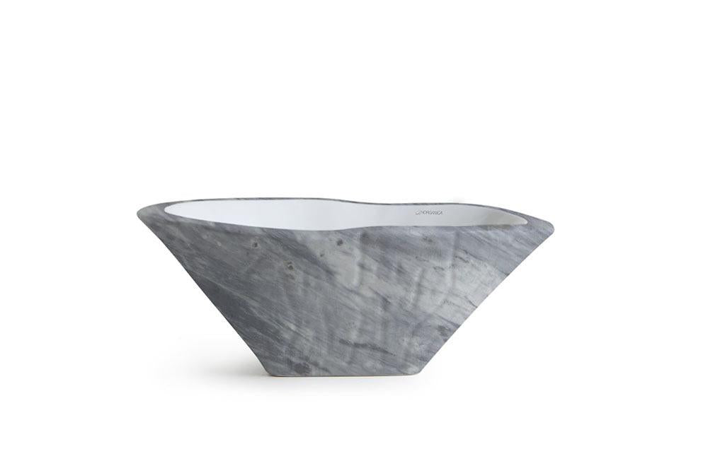 Lavabo Appoggio cm 54x46 Terra